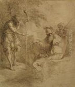 Philosophers Disputing: A
Capriccio by Benjamin West