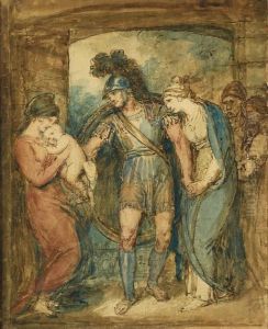 Hector Parting From Andromache And Astyanax Hector Parting From Andromache And Astyanax