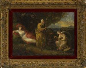 Theseus Leaving A Sleeping Ariadne by Benjamin West