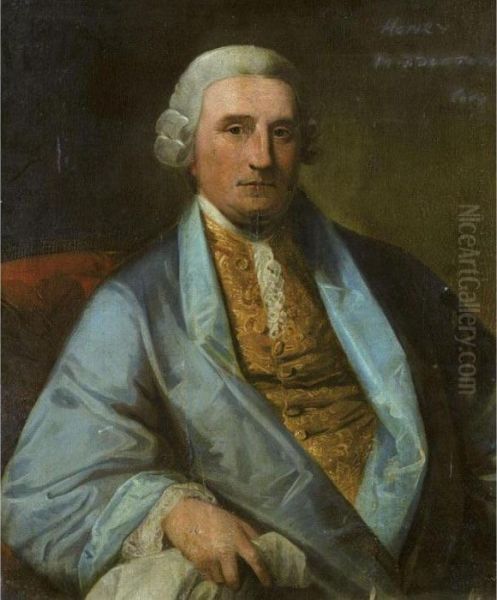 Portrait Of William Middleton 
(170-1785), Of Crowfield, South Carolina, And Crowfield Hall, Suffolk - view 1
