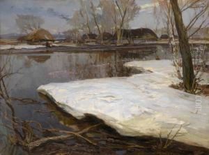 Early Spring by Constantin Alexandr. Westchiloff