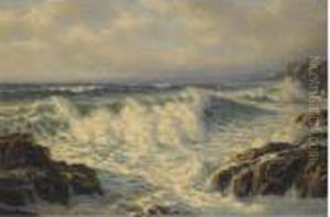 Rocky Seascape by Constantin Alexandr. Westchiloff