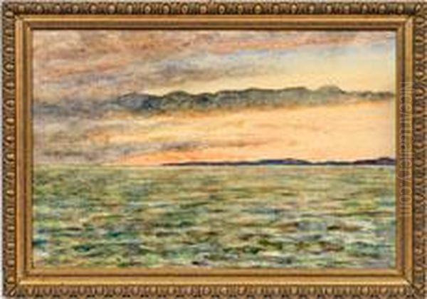 Sudlichekustenlandschaft Im Abendrot - view 1