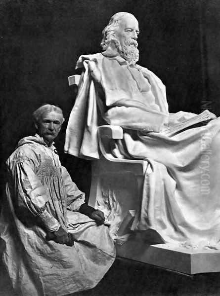 Portrait of Alfred Lord Tennyson - view 1