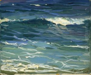 Meeresstudie. by Constantin Alexandr. Westchiloff