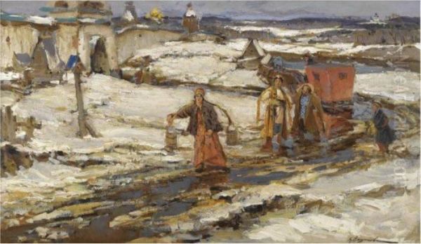 Study For The First Meeting - view 1