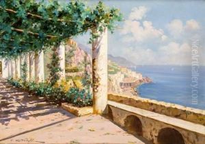 Bord De Mer A Capri by Constantin Alexandr. Westchiloff