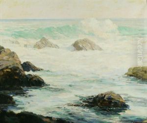 Waves On A Rock Shore Waves On A Rock Shore