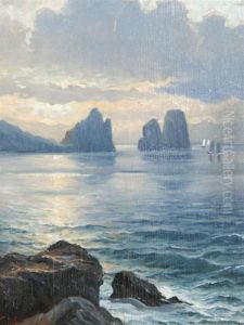 Moonlight Sail by Constantin Alexandr. Westchiloff