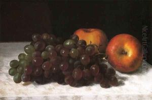 Still Life with Grapes and Apples by Rudolf Tschudi