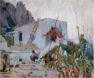 View Of Capri by Constantin Alexandr. Westchiloff