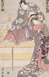 Bando Mitsugoro and Segawa Rosaburo, pub. c.1802