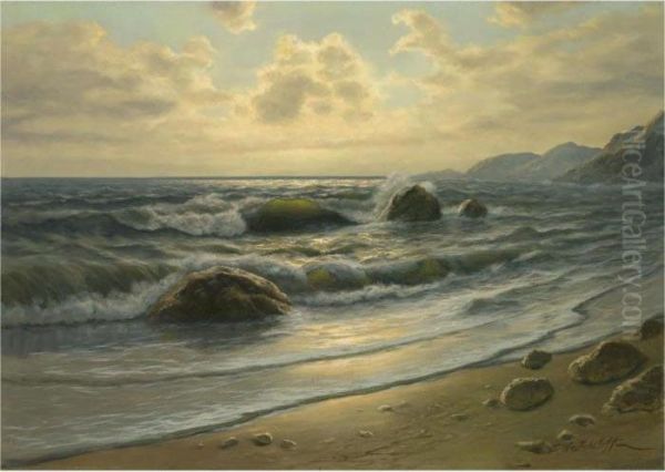 Sunset Over The Shore - view 1