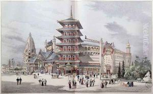 The World Tour at the Universal Exposition of 1900, Paris by Henri Toussaint