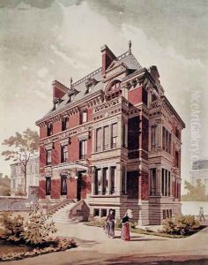 Project for a villa, end 19th century