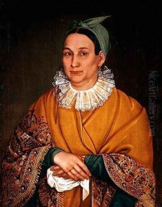 Portrait of a Merchants Wife, 1836 by Ivan Vasilievich Tarkhanov
