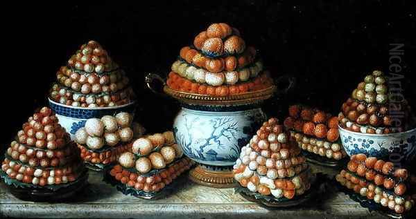 Still Life of Strawberries - view 1