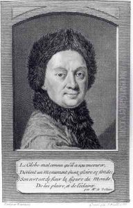 Pierre Louis Moreau de Maupertuis 1698-1759 engraved by John Daulle 1703-63 1755 by Tourniere