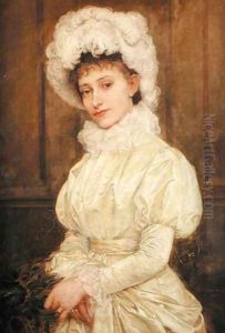 Portrait of Mrs Spencer Herapalt, nee Ada Oakes, 1880 by Georgina Koberwein Terrell