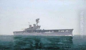 HMS Eagle, 1922 by Duff Tollemache