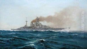 HMS Hood, 1919 by Duff Tollemache