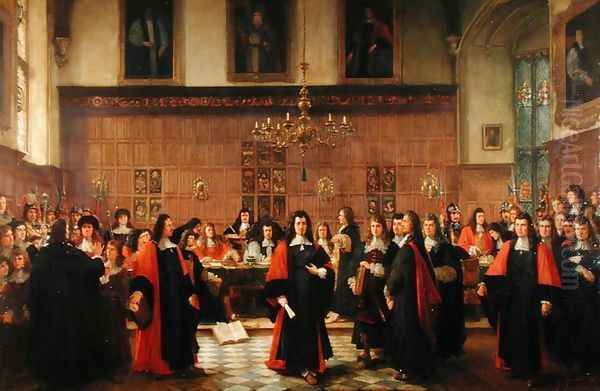 The Expulsion of the Fellows, 1687 - view 1