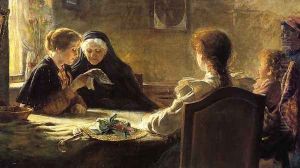 Grandmother's Approval by Frank Henry (Hector) Tompkins