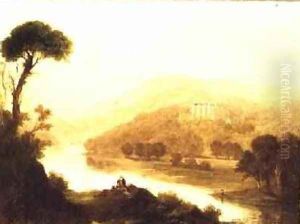 Abbotsford the Home of Sir Walter Scott 1828 by Thomson, Rev. John of Duddingston