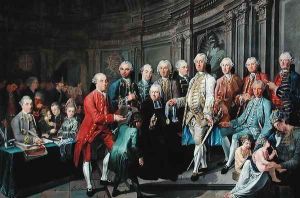 Distribution of the Academy Prizes for Drawing and Painting in Dunkirk in 1755