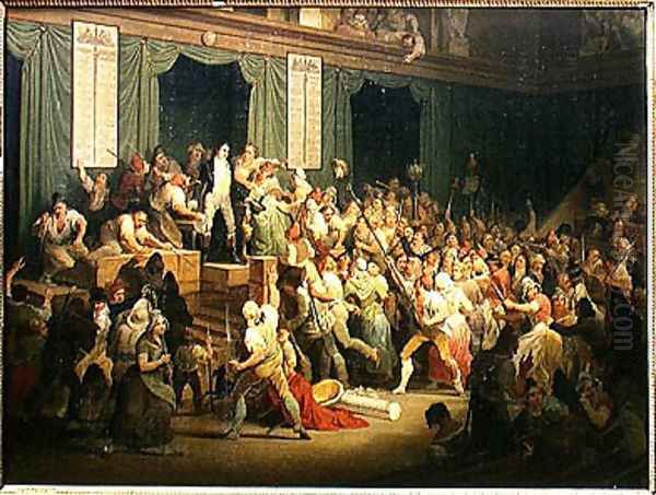 Study for Boissy dAnglas 1756-1826 Saluting the Head of the Deputy Jean Feraud 1759-95 1 Priarial, Year 3 20th May 1795 1830 - view 1