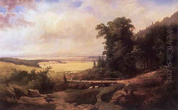 Romantic Landscape 1900 - view 1