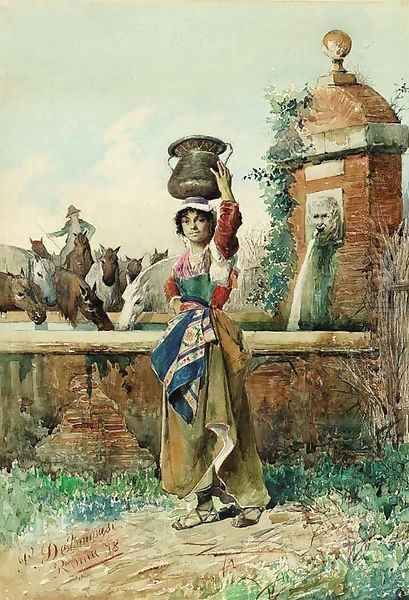 At the well - view 1