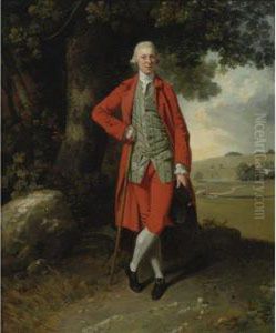 Portrait Of A Country Squire, Said To Be Stephen Sullivan Ofponsbourne Park by Francis Wheatley