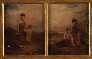 The Broken Pitcher Shepherd Boys by Francis Wheatley