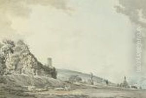Glendalough, Co. Wicklow by Francis Wheatley