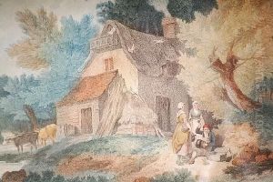The Farm Yard by Francis Wheatley