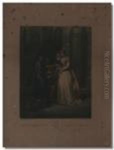 Wheatley, Cries Oflondon, Thirteen Monochrome Prints, And One Other by Francis Wheatley