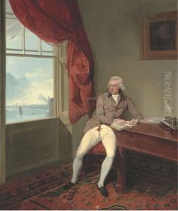 Portrait Of Richard Ironmonger Troward by Francis Wheatley