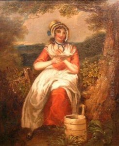 The Love Letter by Francis Wheatley