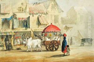 Bombay, 1844 by Lieutenant George Edward Alexander Tobin