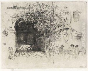 The Traghetto by James Abbott McNeill Whistler