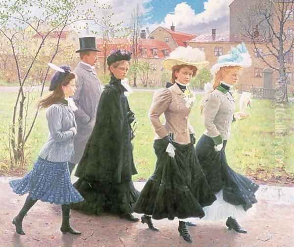 Female pupils for Confirmation - view 1