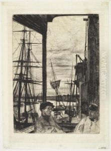 Rotherhithe by James Abbott McNeill Whistler