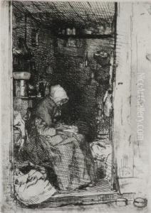 La Vieille Aux Loques by James Abbott McNeill Whistler
