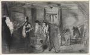 The Forge by James Abbott McNeill Whistler