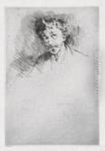 Whistler With The White Lock by James Abbott McNeill Whistler