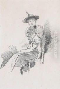 The Winged Hat by James Abbott McNeill Whistler