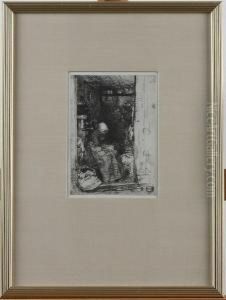 La Vieille Aux Loque by James Abbott McNeill Whistler