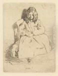 Annie Seated by James Abbott McNeill Whistler