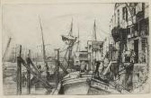 The Limehouse by James Abbott McNeill Whistler